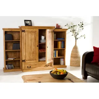 1a Direktimport Mexico Dielenschrank 150 x 50 x 200 Pinie