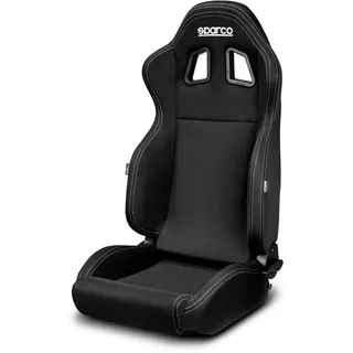 Sparco Sportsitz R100 MY22 Schwarz/Schwarz (Verstellbar), 009014NRNR
