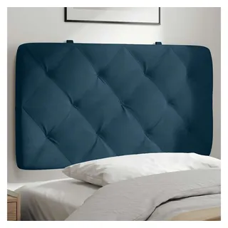 vidaXL Kopfteil-Kissen 80 cm Blau