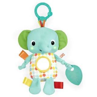 Bright Starts Huggin' Lights Musical Light Up Spielzeug, Elefant, Unisex, 0-6 Monate