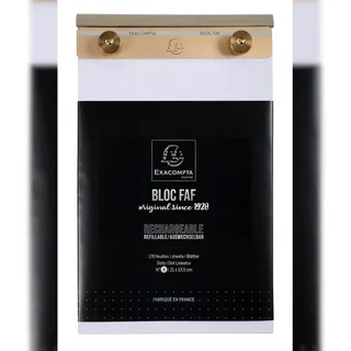 Exacompta Block FAF 21x13,5cm, Nr. 4 Dots