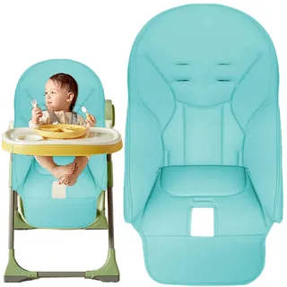 Eteslot Sitzverkleinerer Für Hochstuhl, Hochstuhl Sitzauflage, Sitzkissen Hochstuhl, Universeller Hochstuhl Kissen for IKEA Hochstuhl Sitzkissen, Blau