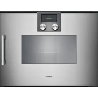 Gaggenau BSP220111 Dampfgarofen 60 cm Serie 200 Metallicallic Türanschlag: rec...