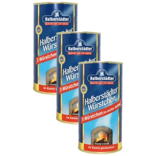 Halberstädter Würstchen 250g im Saitling (Packung mit 3)