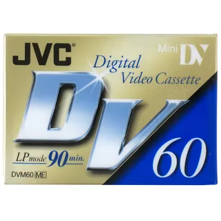 JVC – Digital Video Kassetten – m-dv60me – blanko Mini DV – 90 Minuten – 3 Pack
