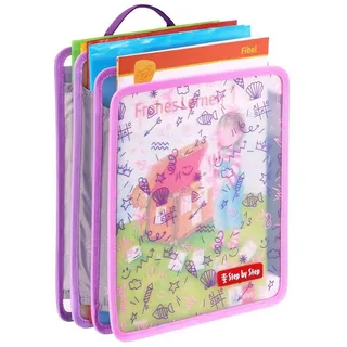 Step By Step Faltbare Heftbox Pink