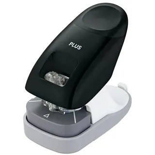 Plus Japan Klammerloses Heftgerät schwarz,