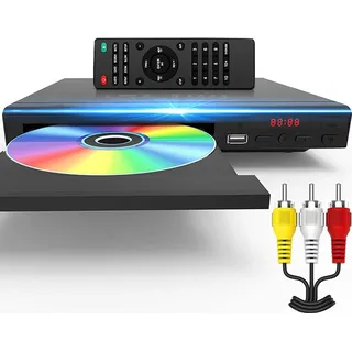 DVD-Player mit USB, Karaoke, unterstützt mehrere Formate