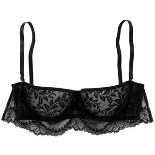 PETITE FLEUR GOLD Büstenhebe Damen schwarz Gr.90B