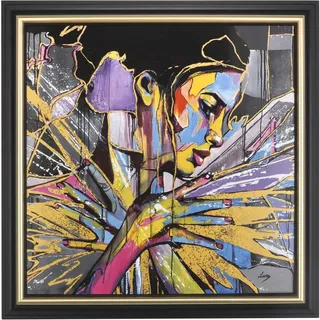 GOEBEL Fire in the Belly Porzellan 59x59 cm