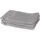 Waschhandschuh 3 x 16 x 21 cm grau 3 St.