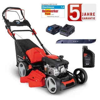 7-in-1 inkl. 1 x 2,0 Ah Akku + Ladegerät 2,4 A + 2. Messer + Motoröl