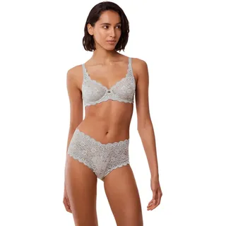 Triumph Slip Amourette Maxi Strech-Spitze grau 36