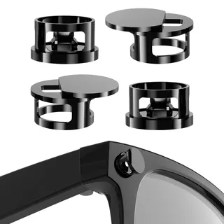 Verstellbare LED-Lichtblockierende Abdeckungen für RayBan Meta Wayfarer, Skyler, Oakley, Headliner-Zubehör, Kunststoff-LED-Abdeckung für Meta-Brillen, einfaches Blockieren von Licht bei Aufnahmen