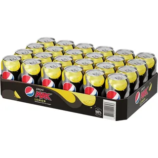 Pepsi Max Lemon 24 x 330 ml pfandfrei - 24 x 0,33 L