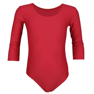 Aquarti Mädchen Body 3/4 Arm Ballett Trikot - 122