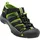 Sandalen Black Lime Green EU 25-26