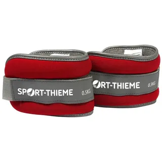 Sport-Thieme Gewichtsmanschetten Premium 0,5 kg rot