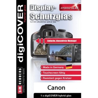 S&M digiCOVER Hybrid Glas Canon EOS R100