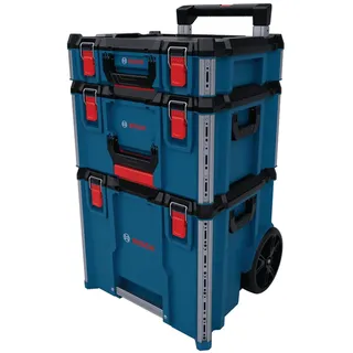 Bosch L-BOXX Contractor Set 3 unbestückt Trolley-Koffer grau 559 x 530 x 936mm