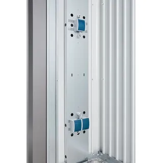 Biohort Montagepanel für Gartenhaus Europa und Geräteschrank Silber