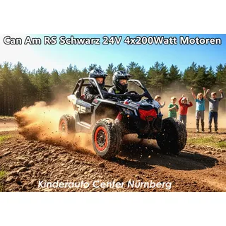 ES-Toys Can Am RS Elektro Auto schwarz (24V)