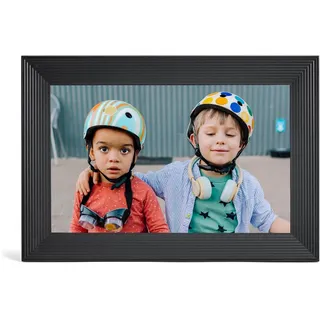 Aura Frames AF905 Photoframe Carver, Gravel 25,4cm (10") Digitaler Bilderrahmen