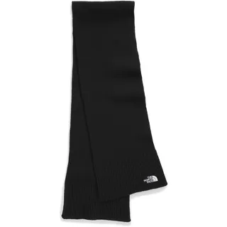 The North Face Schal, in Strick-Optik mit Logo-Patch, Black, 1
