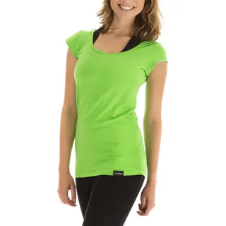 Winshape Damen Kurzarmshirt WTR4, in apfelgrün | Gr.: XL