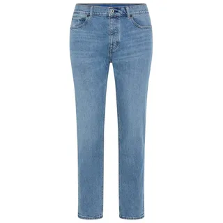 Hugo Blue Tapered-fit-Jeans Brody mit Stone-washed-Finish blau 32