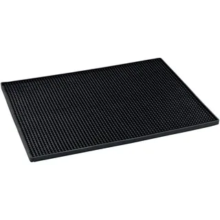 Wenko Abtropfmatte Maxi 40 x 30 cm Schwarz
