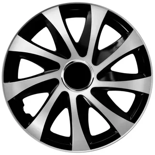 NRM Drift Extra 15 Zoll 4 Stück Schwarz/Silber
