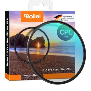 Rollei F:X Pro CPL Rundfilter - Zirkularer Polfilter