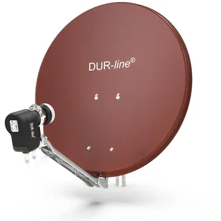Dur-Line Select 2 Teilnehmer Set - Qualitäts-Alu-Satelliten-Komplettanlage - Sel...