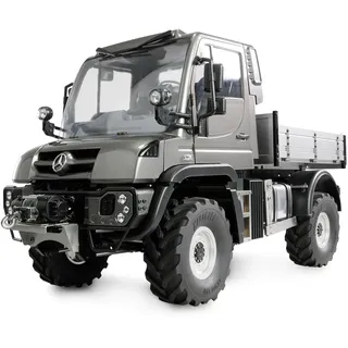 AMEWI Lkw Mercedes-Benz Unimog Geräteträger 4WD 1:10 RTR grau (22683)