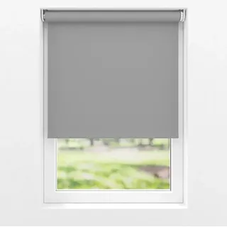 VONROC SMART BLINDS - Elektrisches Rollo - Verlängerung - 70 x 190 - Grau - Ohne Fernbedienung und Ladekabel
