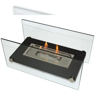 PURLINE Bio-Tischkamin mit gehärtetem Glas ONIROS B