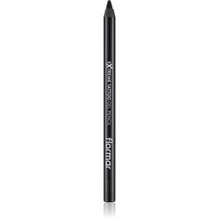 flormar Extreme Tattoo Gel Pencil wasserfester Gel-Stift für die Augen Farbton 06 Onyx 1.2 g