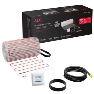 AEG Turbo Thermo Boden TBS TC 200/2,5 Set Plus 2,5 m2, 200 W/m2, weiß