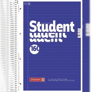 Brunnen 1067981 Collegeblock A4 liniert 160 Blatt