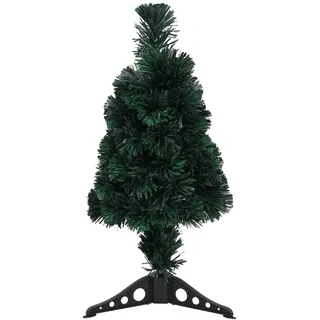 vidaXL Künstlicher Weihnachtsbaum Schlank mit Ständer 64 cm Glasfaser