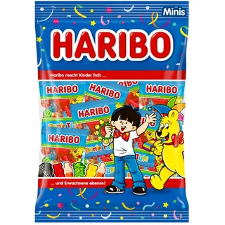 Haribo Bunte Tüte Mini Fruchtgummi einzeln verpackt Beutel 900g