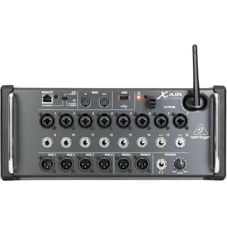 Behringer X AIR XR16 16-Eingangs-Digitalmixer Für iPad/Android-Tablets Mit 8 Programmierbaren Midas-Vorverstärkern, 8 Line-Eingängen, Integriertem WiFi-Modul und USB-Stereorecorder