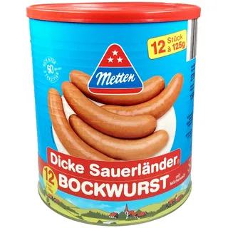 Metten Dicke Sauerländer Bockwurst (1,5 kg)