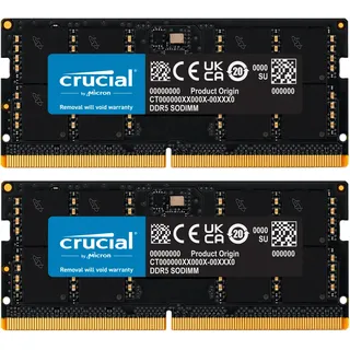 Crucial DDR5-5600 128GB Kit (2x64GB) SO-DIMM CL46 CT2K64G56C46S5