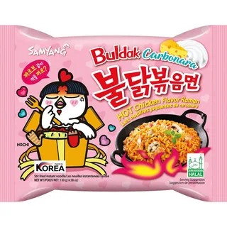 Samyang Hot Chicken Carbonara Flavor 130g