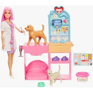 Barbie Gute Besserung Tierkrankenstation-Spielset