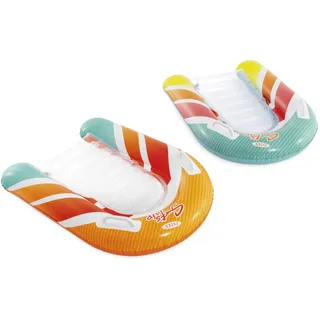 Intex Surf's Up Riders 58172NP (Aufgeblasen 79 x 58 x 13 cm/Unaufgeblasen 84 x 79 cm)