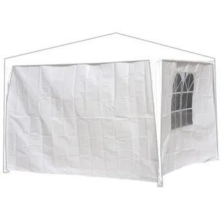 Lex Seitenwände für Pavillon 3x2 m 2 Stück Weiß