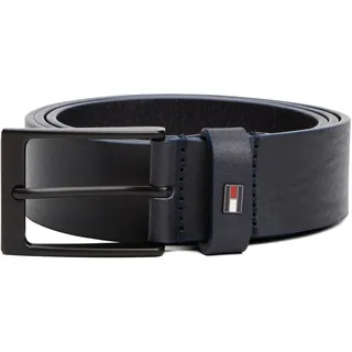 Tommy Hilfiger Herrengürtel Leder 3,5 cm Blau 110